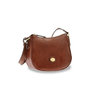 The Bridge Story Donna - Umhängetasche Leder 23 cm marrone im Sale